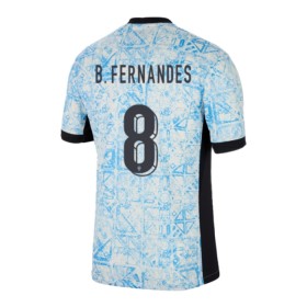 Camisetas Portugal B. Fernandes 8 Segunda Euro 2024 - Hombre